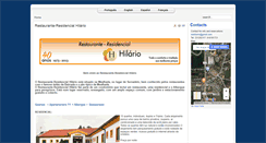 Desktop Screenshot of hilario-residence.com