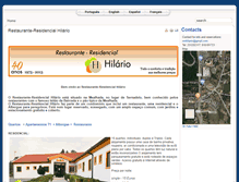 Tablet Screenshot of hilario-residence.com